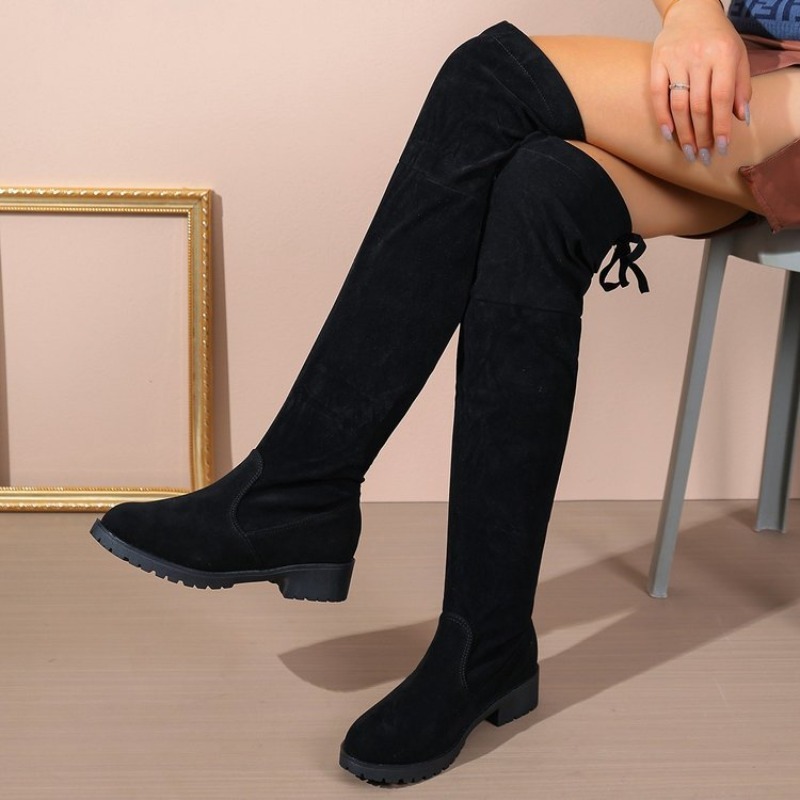 Sock Boot Women - Sepatu Bot Setinggi Lutut untuk Wanita,