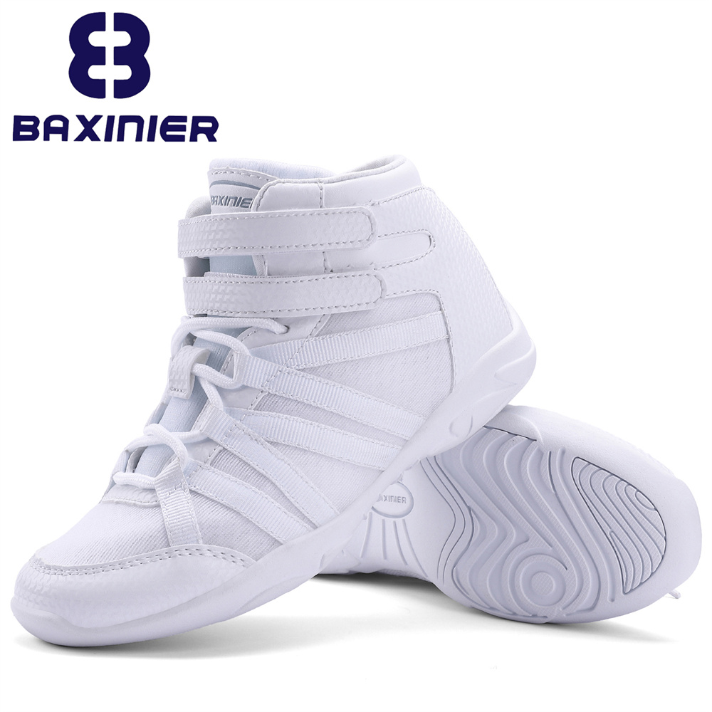Women Shoes Tennis - BAXINIER sepatu kets atasan tinggi putih,