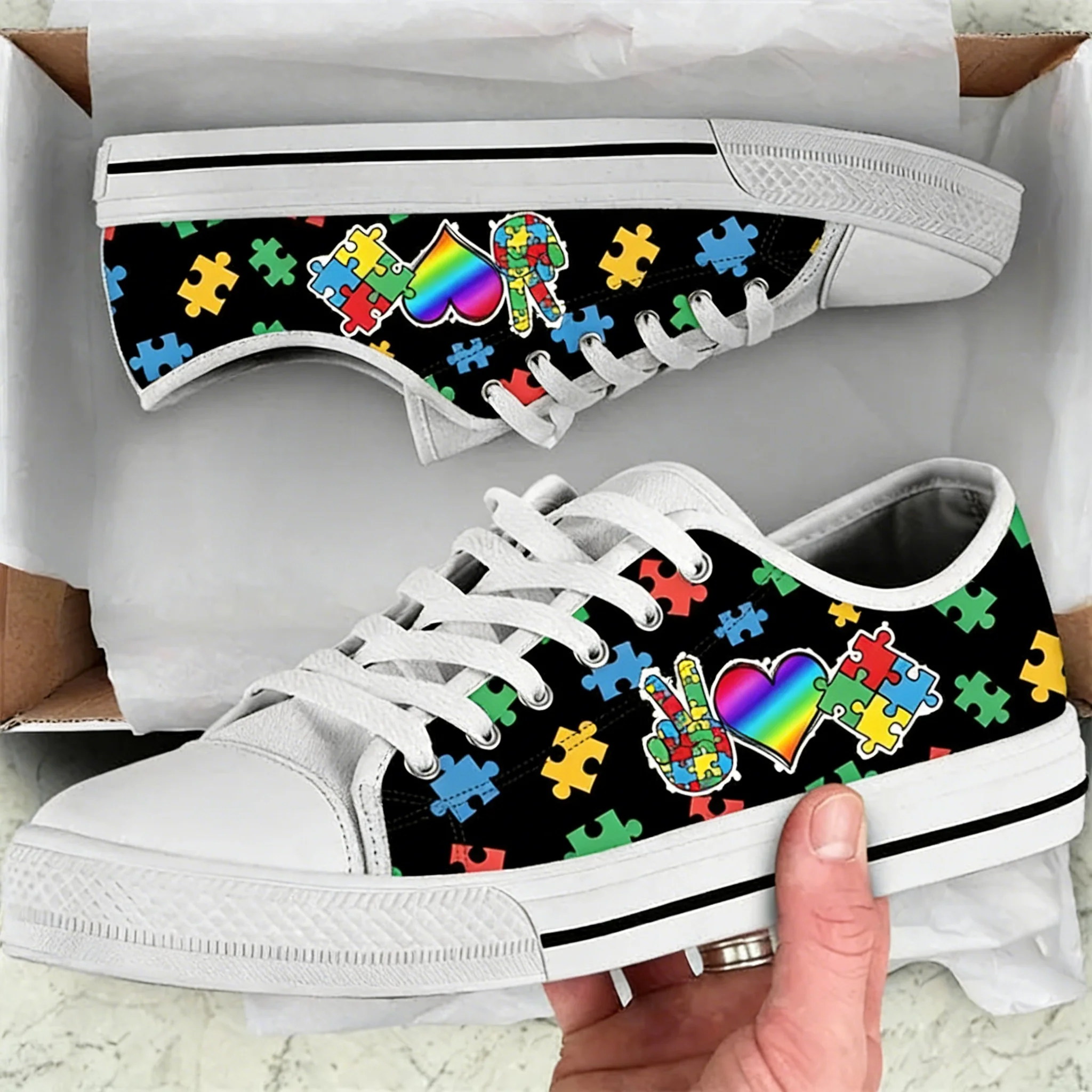 Women Shoes Tennis - Sepatu Kanvas Low Top Fashion untuk