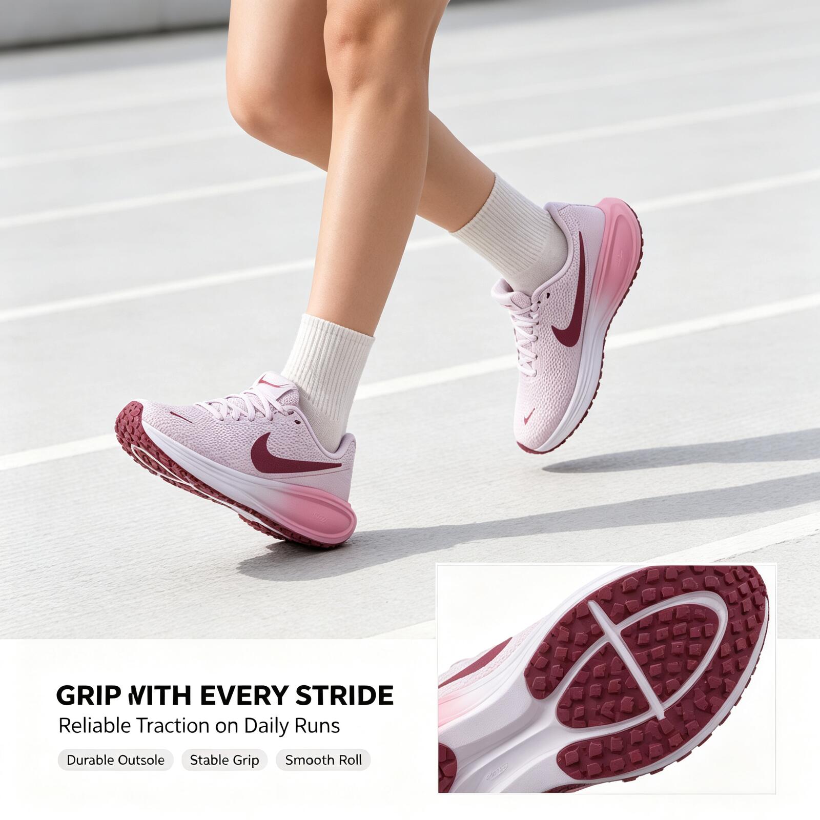 Women Shoes Running Nike - Sepatu Lari Wanita Nike Pink Sepatu