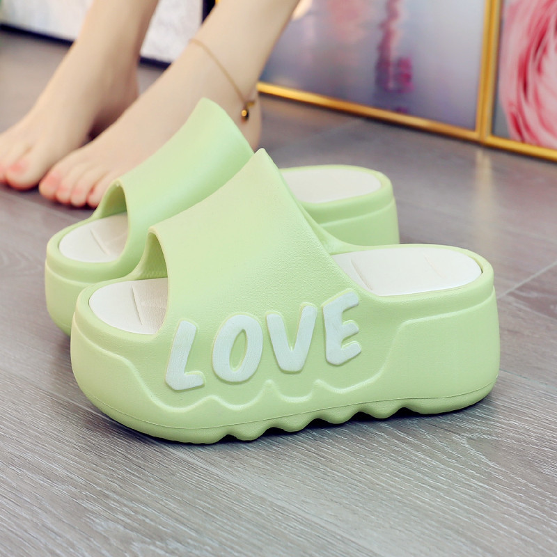 Mule Slip On - Sandal Platform Hak Tinggi 6Cm Sepatu
