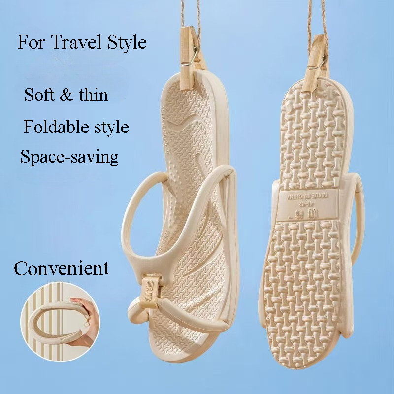 Mule Slip On - Sandal Perjalanan Lipat Uniseks EVA Flip