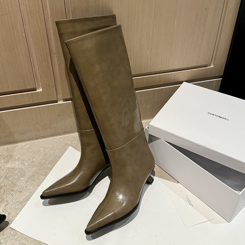QUTAA Berita Fashion Sepatu Bo - Knee High Boots Women ulasan dan harga