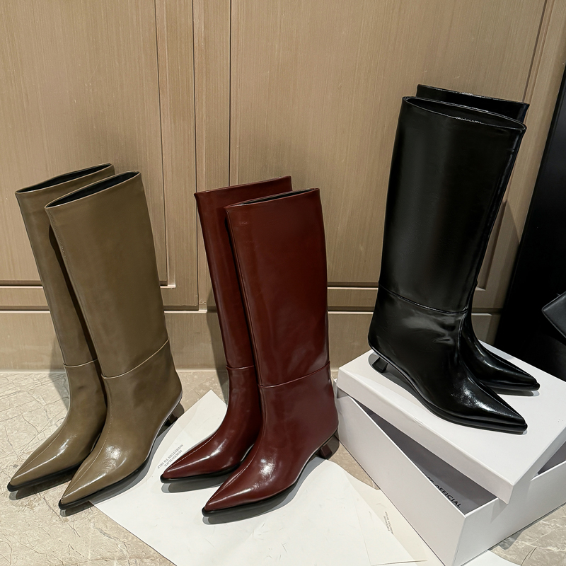 QUTAA Berita Fashion Sepatu Bo - Knee High Boots Women ulasan dan harga