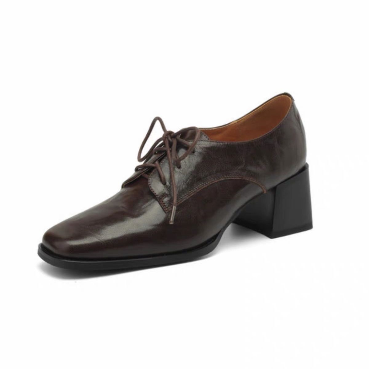 Sepatu Oxford dengan Ujung Kot - Oxford Lace Up Women ulasan dan harga