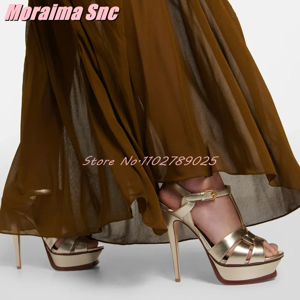 Platform Waeve t-strap sandal  - Women'S Shoes Quality ulasan dan harga