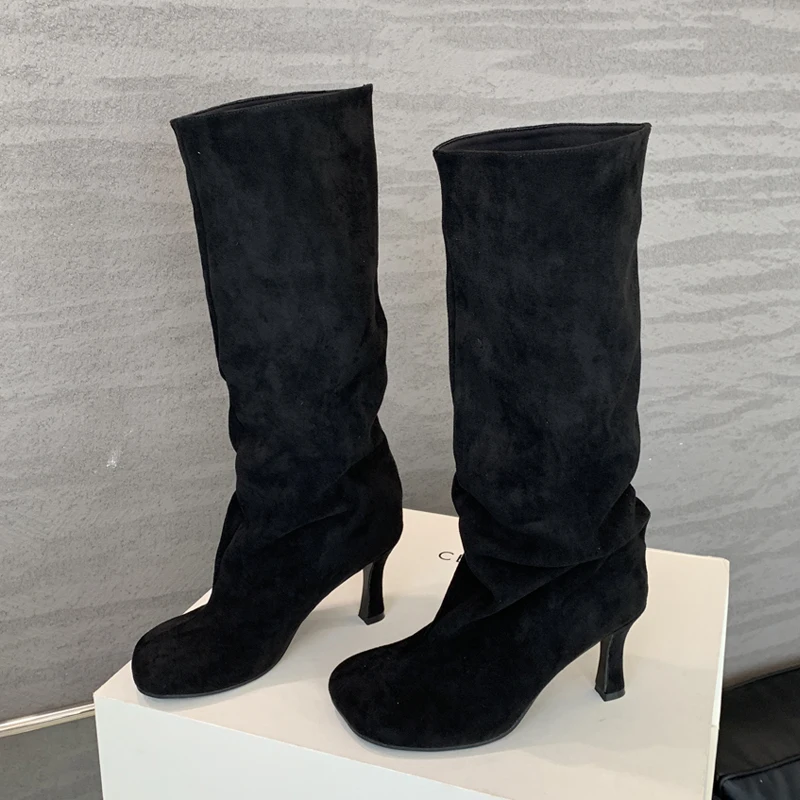 Eilyken sepatu bot panjang unt - Knee High Boots Women ulasan dan harga