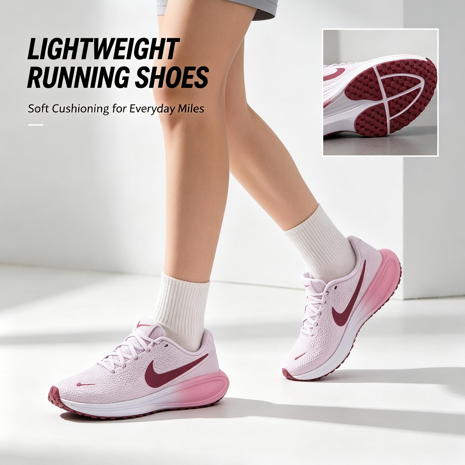 Sepatu Lari Wanita Nike Pink S - Women Shoes Running Nike ulasan dan harga