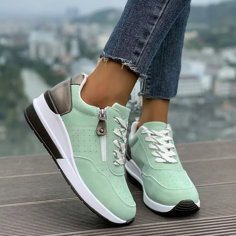 Sepatu Sneakers Wanita dengan  - Oxford Lace Up Women ulasan dan harga