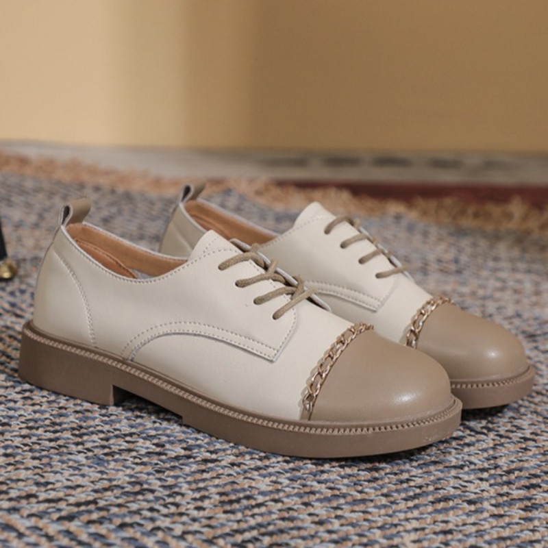 Sepatu Wanita Retro Baru Sepat - Oxford Lace Up Women ulasan dan harga