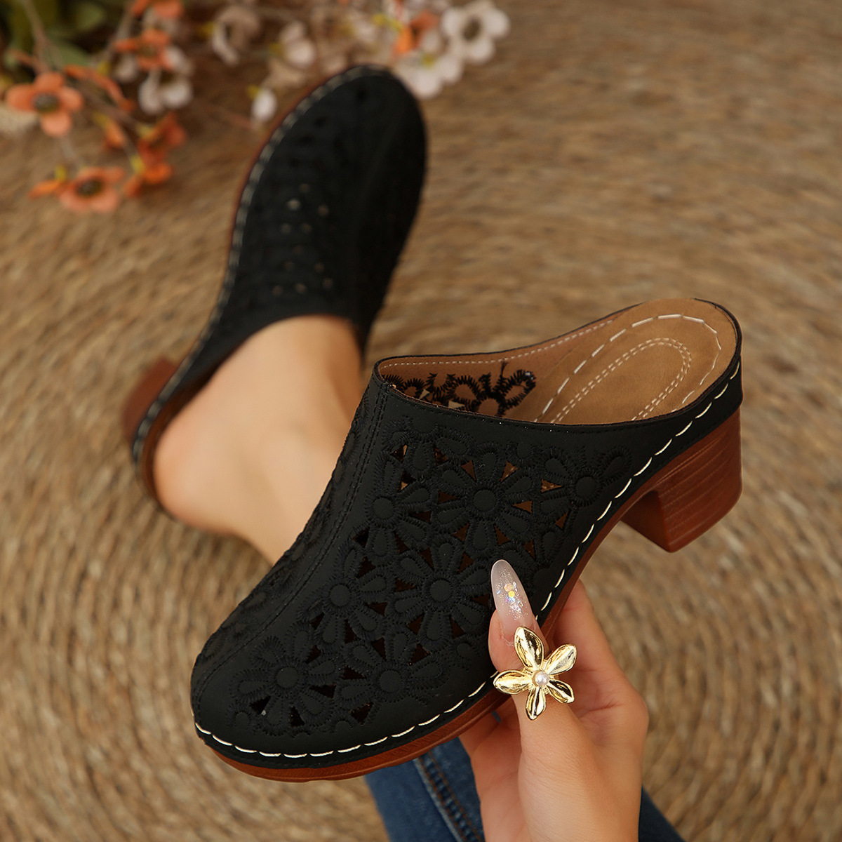 Sandal Wanita Model Mules Berh - Women'S Shoes Clogs ulasan dan harga