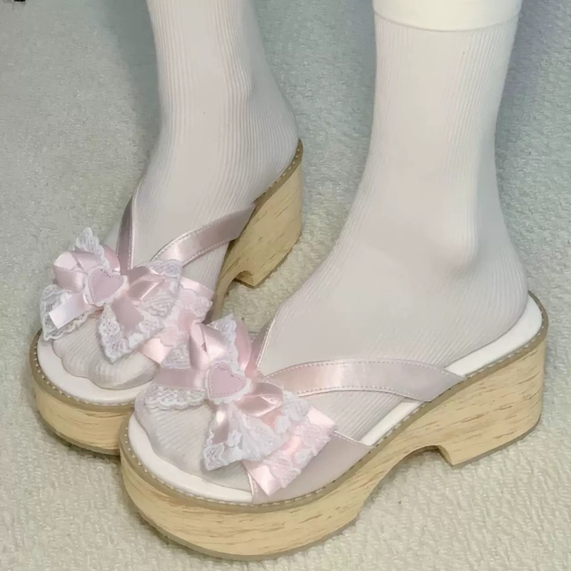 Sandal Platform Tebal Motif Ka - Women'S Shoes Quality ulasan dan harga