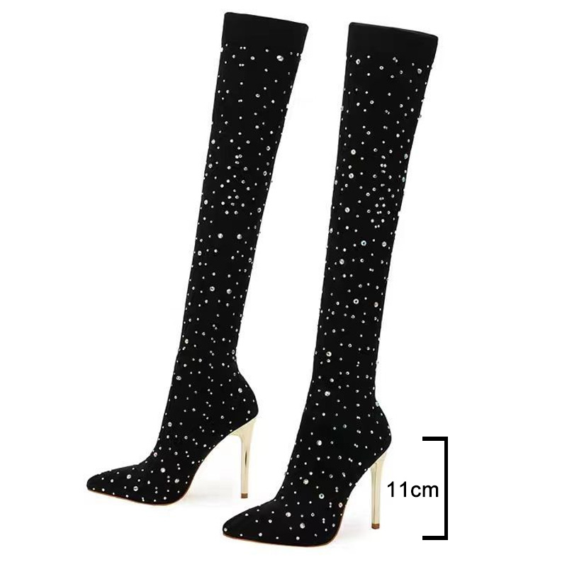 Sepatu Bot Kaus Kaki Melar Kak - Sock Boot Women ulasan dan harga