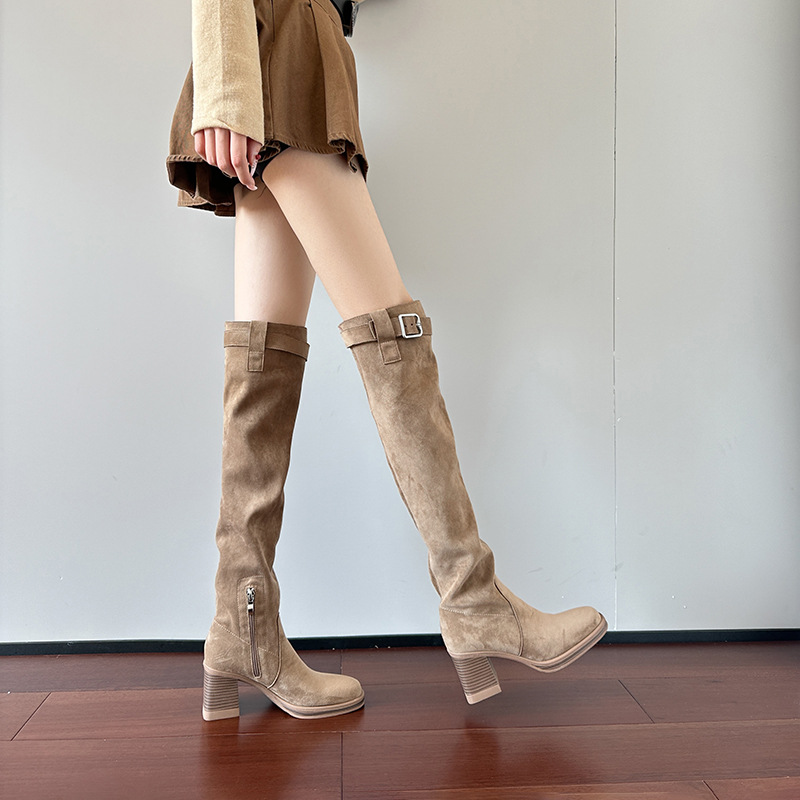 Sepatu bot tinggi selutut berh - Sock Boot Women ulasan dan harga